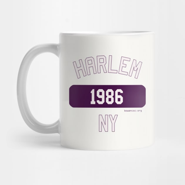 Harlem NY 1986 (Purple/White) by The Bowen Center